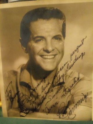Picture Of The Actor Bob Cummings Given To My Father Bob Cummings Who To.