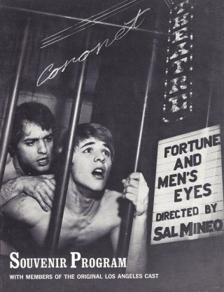 Sal Mineo " Fortune And Men 
