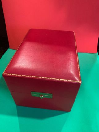 Rare STEUBEN Glass 18k GOLD PARTRIDGE PEAR TREE RED BOX Perfect Xmas Gift 12