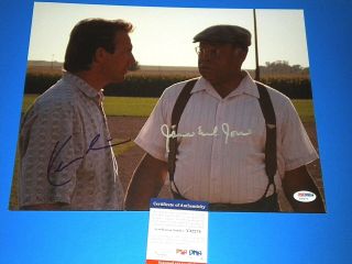 Kevin Costner & James Earl Jones Signed Field Of Dreams 11x14 Photo Psa/dna
