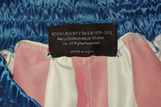 Sylvester Stallone ROCKY BALBOA Inscription Autographed Boxing Trunks ASI Proof 4