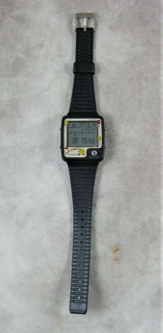 Rarest 1980 1st Version Nelsonic Midway Pac Man Pacman Game Watch - 2