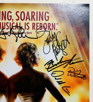SIDE SHOW Full Broadway Cast Erin Davie,  Emily Padgett,  Robert Joy Signed Poster 6