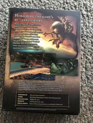 World of Warcraft Classic - Press Kit Promotional Limited Edition 9