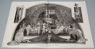 Vintage 1928 Folies Bergère La Grande Folie Souvenir Program Spectacular Rare 6