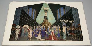 Vintage 1928 Folies Bergère La Grande Folie Souvenir Program Spectacular Rare 8