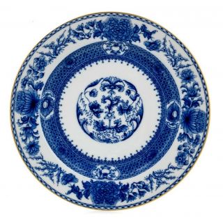 Mottahedeh Imperial Blue Dessert Plate - Set Of 10 -