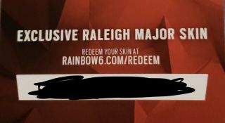 Raleigh Major Exclusive Gun Skin