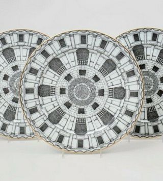 Piero Fornasetti for Rosenthal Palladiana Charger Cabinet Plate 2