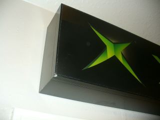 XBOX lighted sign X - Box Xbox Vintage Store Display 4