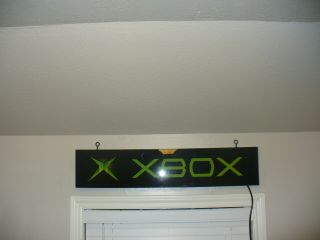 XBOX lighted sign X - Box Xbox Vintage Store Display 7