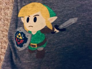 Zelda Limited Edition Link’s Awakening Poster ???/200 & T - shirt Midnight Release 4