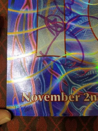 TOOL Indianapolis 11/2/19 Signed Poster,  Artwork by Alex Grey 2