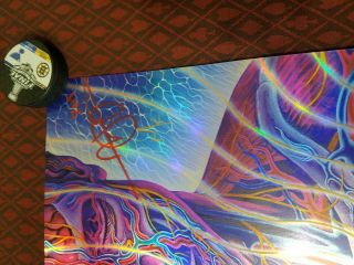 TOOL Indianapolis 11/2/19 Signed Poster,  Artwork by Alex Grey 5