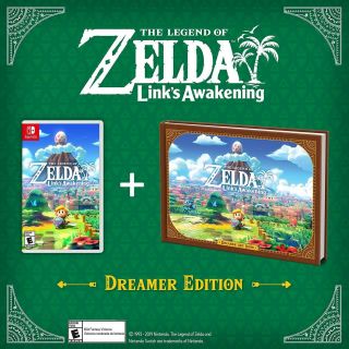 Zelda Dreamer Edition Link’s Awakening,  Keychain,  Amiibo,  Poster Midnight Rel
