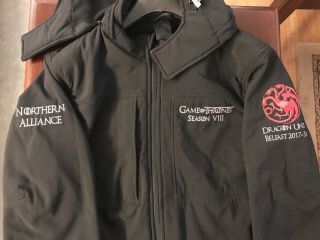 Rare Game of Thrones Cast/Crew/Extra Jacket/Coat - Straight From the Belfast Set 4