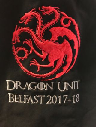 Rare Game of Thrones Cast/Crew/Extra Jacket/Coat - Straight From the Belfast Set 5