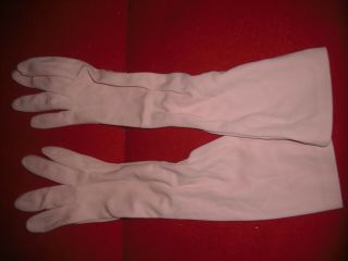 Jayne Mansfield Personally Owned & Worn Long Pink Gloves From Estate