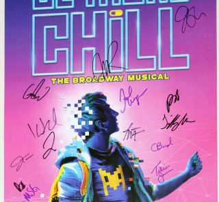 Will Roland,  George Salazar,  Jason Tam Full Cast Signed BE MORE CHILLPoster 3