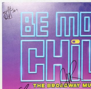 Will Roland,  George Salazar,  Jason Tam Full Cast Signed BE MORE CHILLPoster 5
