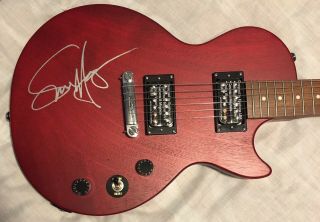 Sammy Hagar Signed Van Halen Chickenfoot Les Paul Guitar On Body Rare 2