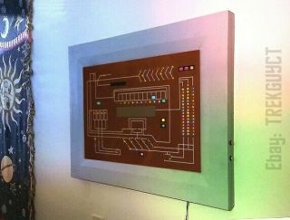 Star Trek Engineering Display Panel Lights Sound