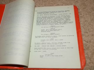 Batman 1966 movie script signed by Burt Ward,  Adam West & Frank Gorshin 3