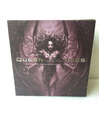 Queen Of Blades 2011 Blizzard Holiday Gift Box Employee Event Exclusive Statue