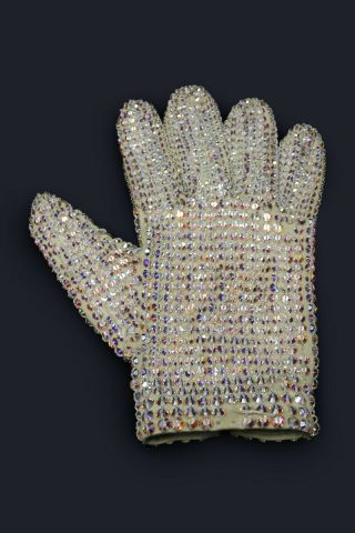 MICHAEL JACKSON OWN WORN OWNED GLOVE FROM HISTORY TOUR NO FEDORA SIGNED 6