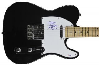 The Rolling Stones Charlie Watts Authentic Signed Electric Guitar Psa S45368