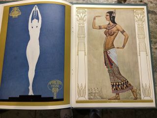 Rare Vintage 1919 Carl Link Art Deco Nudes Aphrodite Theatre Program
