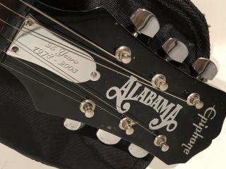 Rare Alabama 2003 Farewell Tour Epiphone Les Paul Jr Signed Guitar Country Music 7