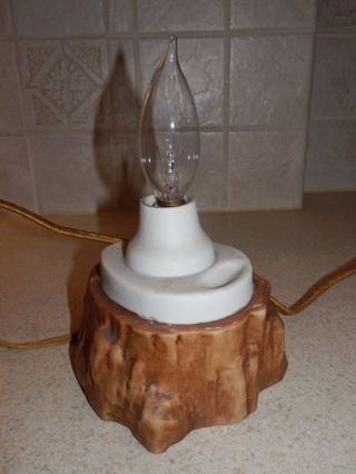 SCARCE FULPER POTTERY PARROT PERFUME LAMP 9 1/2 