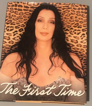 Cher Signed Autographed Book Hardcover First Edition The First Time