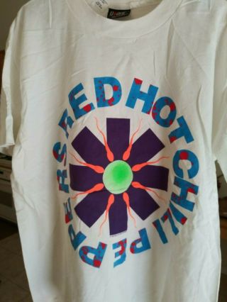 Red Hot Chili Peppers 1990 Sperm Vintage Licensed Concert Tour Shirt Xl
