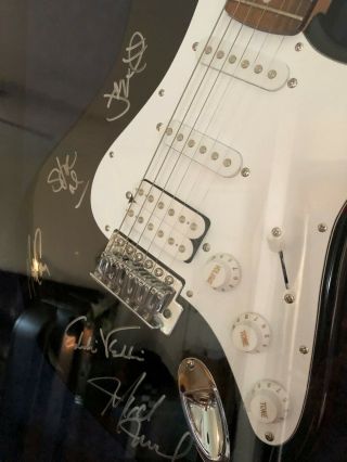 Pearl Jam Autographed / Signed Guitar - Entire Band - Authenticated - 2000 Tour 2