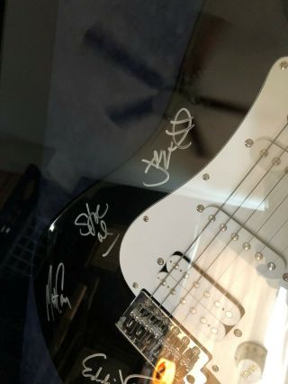 Pearl Jam Autographed / Signed Guitar - Entire Band - Authenticated - 2000 Tour 4