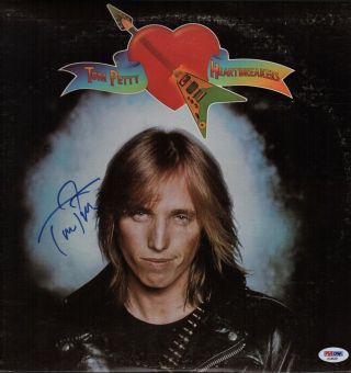 Tom Petty Signed Tom Petty And The Heartbreakers Debut Record Psa Ad48281