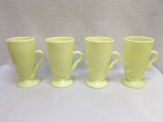 4 Authentic Mckee Nude Woman Bottoms Down Yellow Mugs Pat 77725 Legs Up