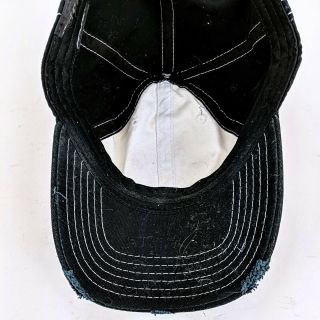 Miranda Lambert Unbranded Black and White Polka Dot Texas Baseball Cap One Size 5