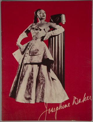 The Josephine Baker Story Souvenir Program Vintage 1951 Uncommon Collectible