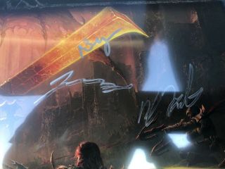 blizzcon 2019 Diablo Immortal Poster Signed By The Designers 2