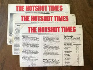 HOTSHOT Times,  CBS Video Game Club Newsletters Vol 1,  1 2 5 : Atari 2600 6