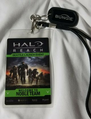 Halo Reach Seattle Launch Event Badge