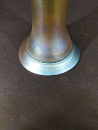 Great 12 inches tall Signed L.  C.  Tiffany Favrile Vase from $1499.  99 10