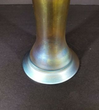 Great 12 inches tall Signed L.  C.  Tiffany Favrile Vase from $1499.  99 8