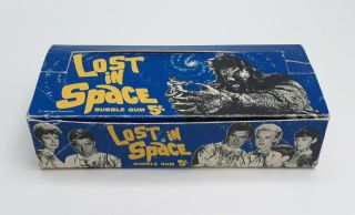 1966 Lost In Space Topps Bubblegum Display Box Ultra Rare Collectible