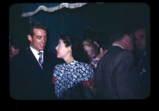 Gail Russell Guy Madison Rare Candid Vintage 35mm Transparency Slide