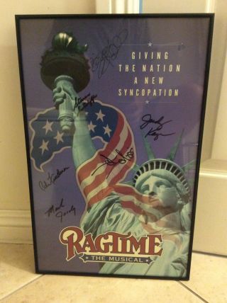 Autographed Broadway Poster - Ragtime - Broadway Cast - Rare