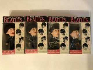 Remco Beatles Dolls,  1964.  John Lennon Paul Mccartney George Harrison Ringo Star